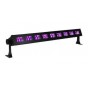 Barra Luz Negra Uv Lampara Ultravioleta Fiestas 9x3w QY-DJ-UV005