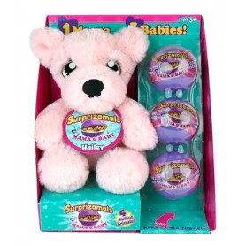 Surprizamals Oso Hailey Peluche + 3 Peluches Sorpresa Bigshop