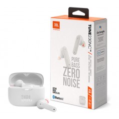 Auriculares In-Ear Inalámbricos Bluetooth Con Cancelacion De Sonido JBL Tune 230NC TWS Blancos