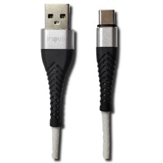 Cable De Carga & Datos Usb-C Type Tipo-C A Usb Inova Cab-2401cp 1mt 2.4a