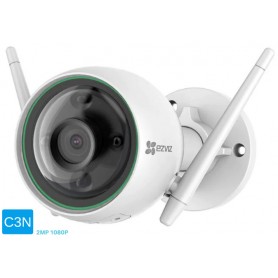 Camara De Seguridad Ezviz IP Wifi Full Hd 2MP 1080p C3N Exterior Vision Nocturna A Color