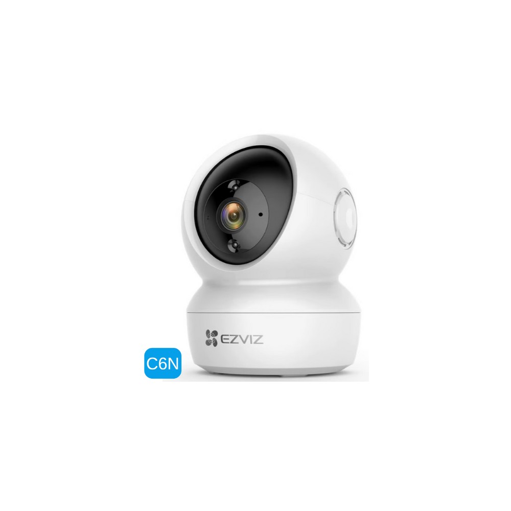 Cámara Seguridad Ip Wifi Domo 360º 1080p Full Hd Ezviz C6n