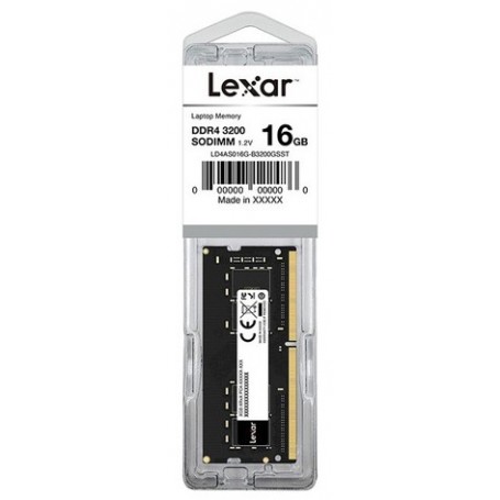 Memoria DDR4 16gb 3200mHz Sodimm Lexar