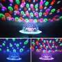 Foco De Led Bolichera RGB Audioritmica Efectos DJ Rosca E27 Hy-Y05