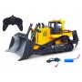 Excavadora Bulldozer Control Remoto RC Con Bateria Recargable Escala 1:16 Luces & Sonidos Huina 1554