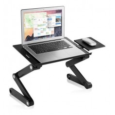 Soporte Mesa Para Notebook Con Doble Ventiladores & Apoya Mouse BH-T8