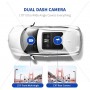 Camara De Seguridad Para Auto Dash Cam 180° Frontal Con Camara Trasera Movible CD-D5