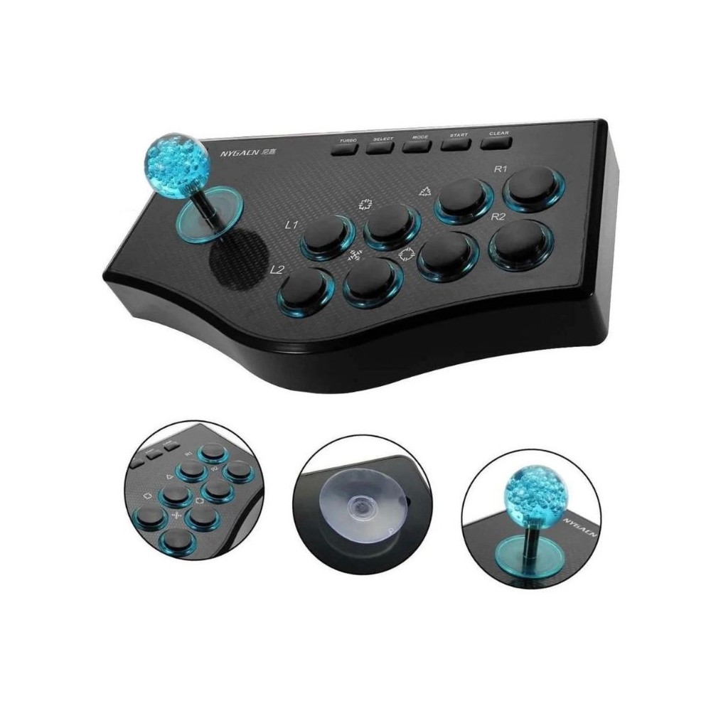 Joystick Arcade 5 En 1 Android Pc Smart Tv Ps2 Ps3 Njp308 Seisa