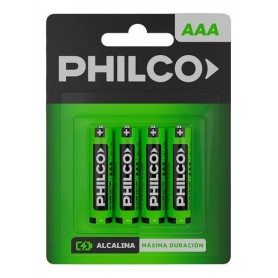 Pila Philco AAA LR03 Alcalina 1.5V Blister X4