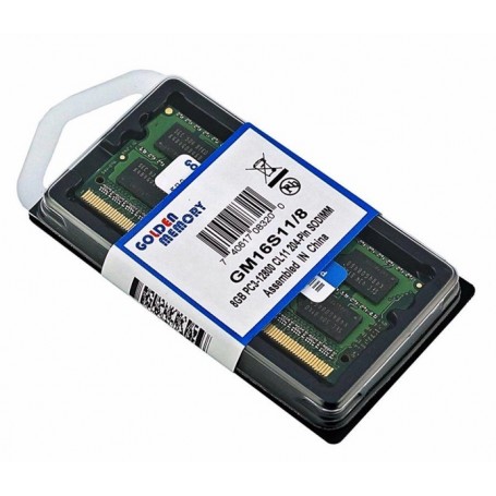 MEMORIA SODIMM DDR3 8GB 1600MHZ 1.5V NOTEBOOK VERITECH / AVEXIR / GOLDEN