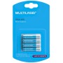 Pilas Recargables MultiLaser Aaa 1000Mah Blister X4