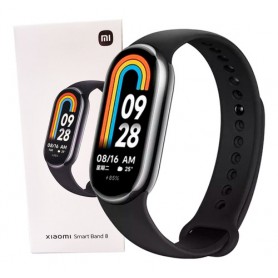 Smartband Reloj Inteligente Xiaomi Mi Band 8 Medidor De Frecuencia Cardiaca Medidor De Oxigeno Sumergible Hasta 50mts