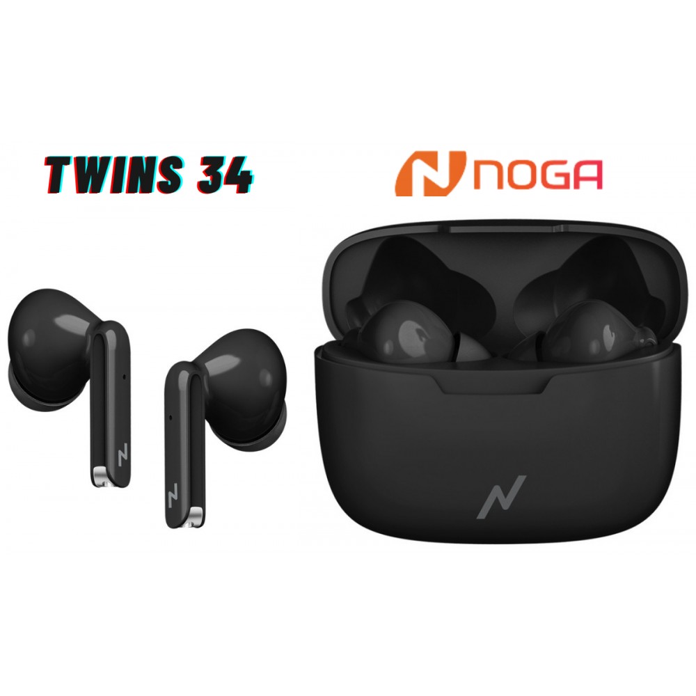 Auricular Inalambrico Bluetooth In-Ear Noga Twins 34