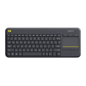 Teclado Inalambrico Con Touch Pad Logitech K400 Plus Smart Tv