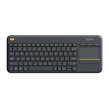 Teclado Inalambrico Con Touch Pad Logitech K400 Plus Smart Tv