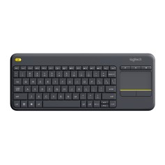 Teclado Inalambrico Con Touch Pad Logitech K400 Plus Smart Tv
