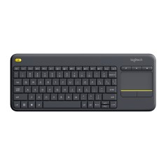 Teclado Inalambrico Con Touch Pad Logitech K400 Plus Smart Tv