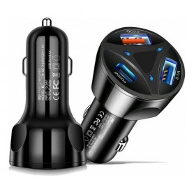 Cargador 12v Auto OE-AC45 Carga Rapida USB USB-C