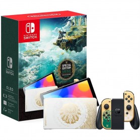 Consola Nintendo Switch OLED Zelda: Tears Of The Kingdom Edition 64GB