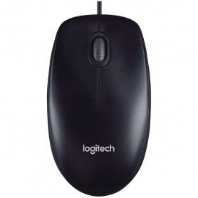 MOUSE LOGITECH M90 CON CABLE USB NEGRO