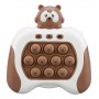 Pop It Electronico Juego de Memoria Juguete Push Quick Oso