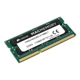 Memoria Ram Sodimm Ddr3 Corsair 4gb 1066 Mhz Para Mac 1.5v Macmemory