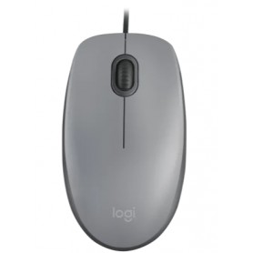 Mouse Con Cable Logitech M110 Silent Gris