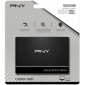 Disco Solido SSD 500GB PNY Cs900 2.5 Sata