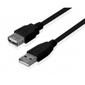 Cable Usb Alargue Extensor Macho Hembra 1.8mts