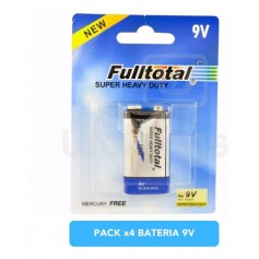 Pila Bateria 9V Fulltotal