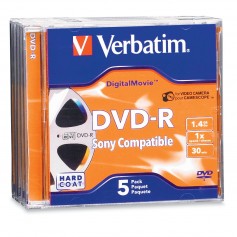 Mini Dvd-R Verbatim 30Min 1,4Gb