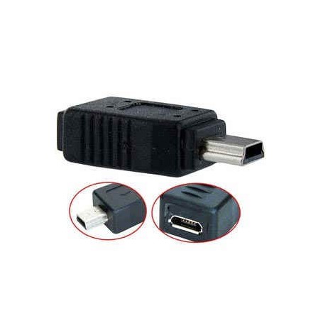 Adaptador Miniusb M A Microusb H