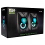 Parlante Noga Multimedia 2.0 Noga Ng-502P 6W Luz Led