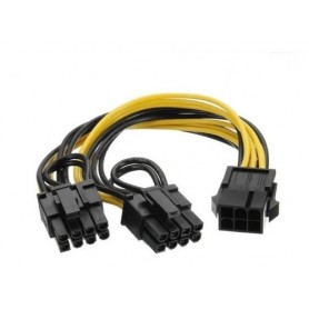 Cable Divisor Adaptador Splitter Pcie 6 Pines A 2x 8 Pines (6+2) NS-AD628M