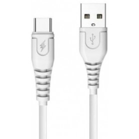 Cable De Carga USB-C Tipo-C Type-C Kolke Kcc-8550 630163 1mt