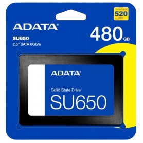 Disco Solido SSD 480GB Adata SU650 Sata Interno 7mm
