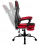 Silla Sillon Gamer Empoli Mesh EM-088 Gris Reclinable Gaming Apoya Piernas