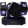 Kit Mini Luces Escenario 4 En 1 Rgbw Cabezal Movil Iluminacion Dj