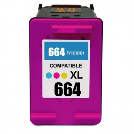 Cartucho Hp Alternativo 664XL Color