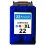 Cartucho Hp Alternativo 22XL Color
