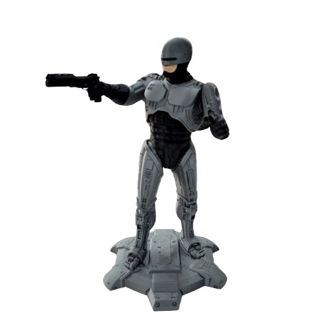Figura Impresa 3d RoboCop Con Base