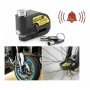 Candado Traba Disco Freno Con Alarma Moto Bici Llave LK 603