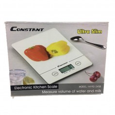 Balanza Electronica De Cocina Touch Ultra Slim Constant 14192245B