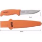 CUCHILLO BAHCO 1446 CON FUNDA PLASTICA ESPECIAL CAZA Y PESCA