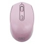 Mouse Inalambrico Gtc Mig-123 Optico 1600 Dpi Soft Palm Pc Notebook Color Rosa