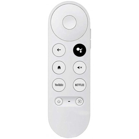 Control Remoto Para Chromecast 4 FHD & 4K Con Comando De Voz Asistente Google