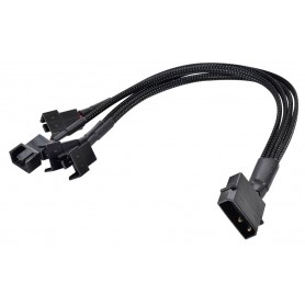 Cable De Alimentacion Molex 12V A 4 Pines Coolers Nisuta NS-AD4CM