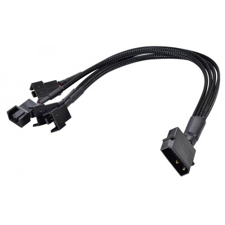 Cable De Alimentacion Molex 12V A 4 Pines Coolers Nisuta NS-AD4CM