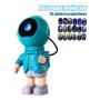 Proyector Astronauta Luz Led 16 Imagenes Luz Luna Bosque