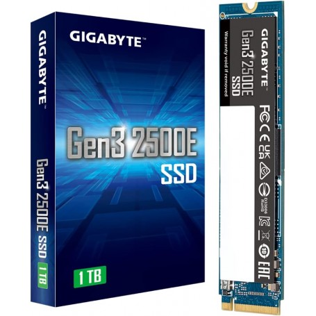 Disco SSD M.2 NVMe Gigabyte Gen3 2500E PCIe 3.0 x4